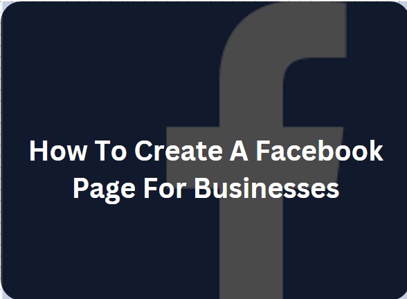 How to create a Facebook page